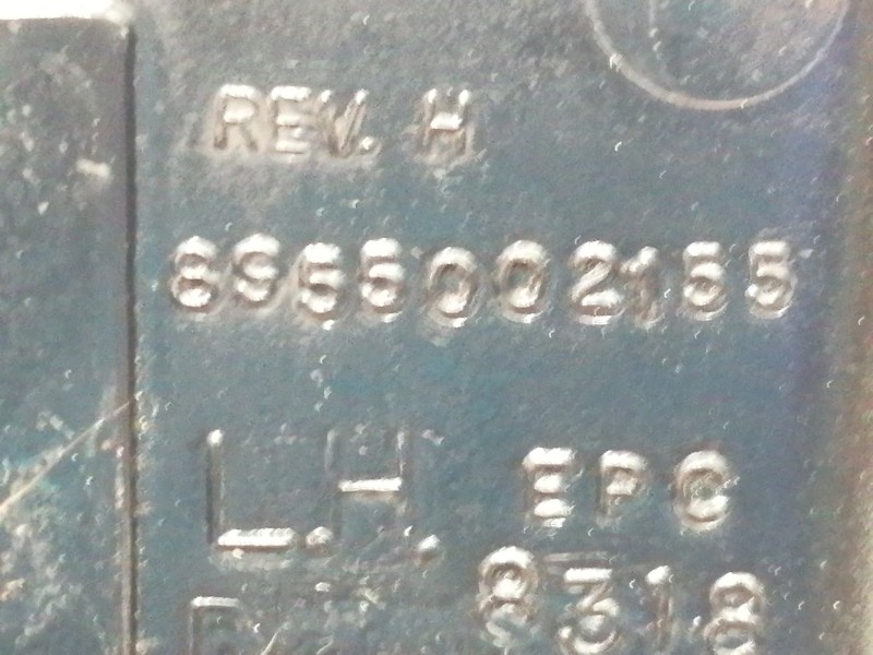 Recambio de maneta interior trasera izquierda para jeep cherokee (xj) 2.5 jamboree referencia OEM IAM SW895500 8955002155 