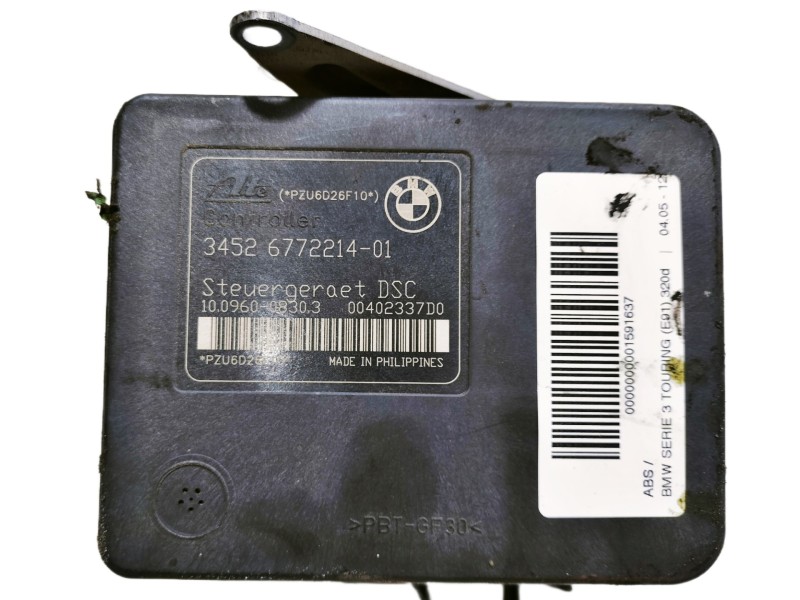 Recambio de abs para bmw serie 3 touring (e91) 320d referencia OEM IAM 3451677221301 10020602504 3452677221401 