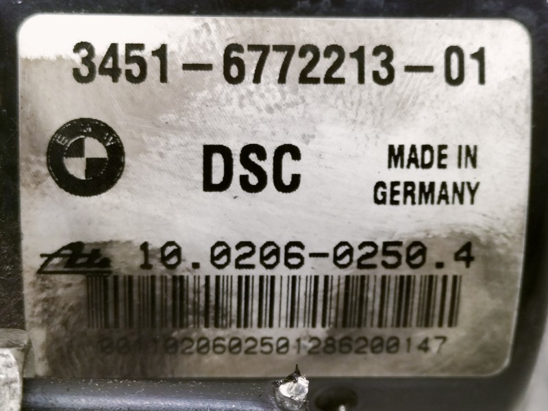 Recambio de abs para bmw serie 3 touring (e91) 320d referencia OEM IAM 3451677221301 10020602504 3452677221401 