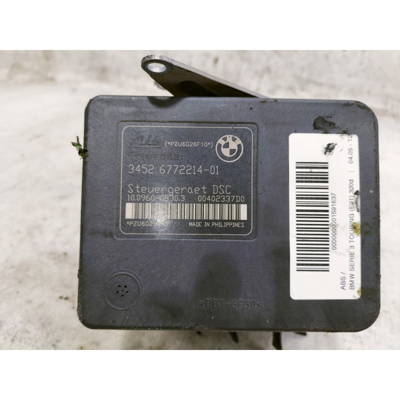 Recambio de abs para bmw serie 3 touring (e91) 320d referencia OEM IAM 3451677221301 10020602504 3452677221401 