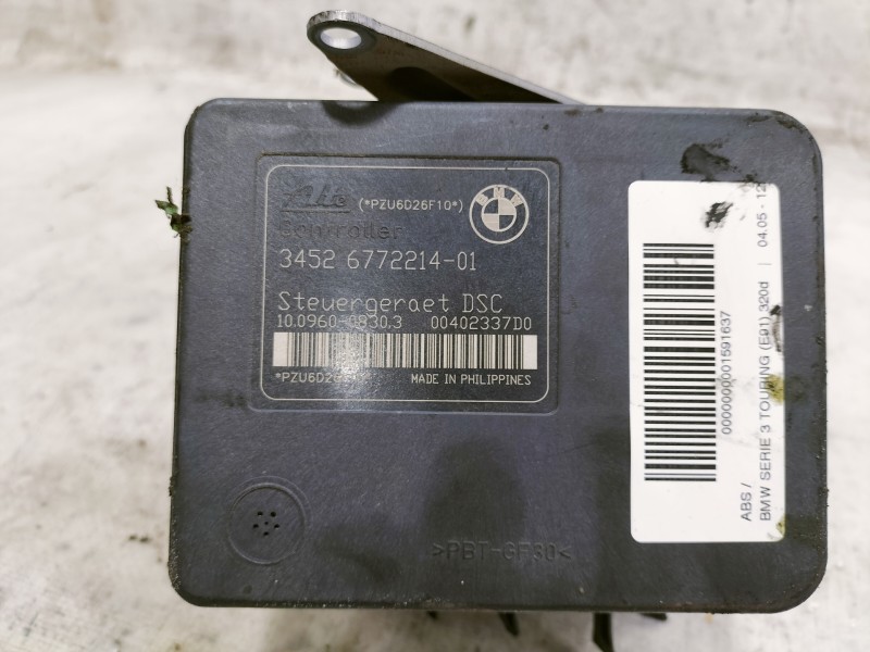 Recambio de abs para bmw serie 3 touring (e91) 320d referencia OEM IAM 3451677221301 10020602504 3452677221401 