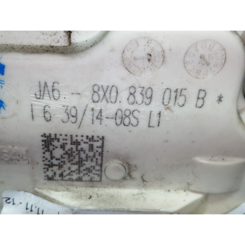 Recambio de cerradura puerta trasera izquierda para audi a1 sportback (8xa) attraction referencia OEM IAM 8X0839015B  