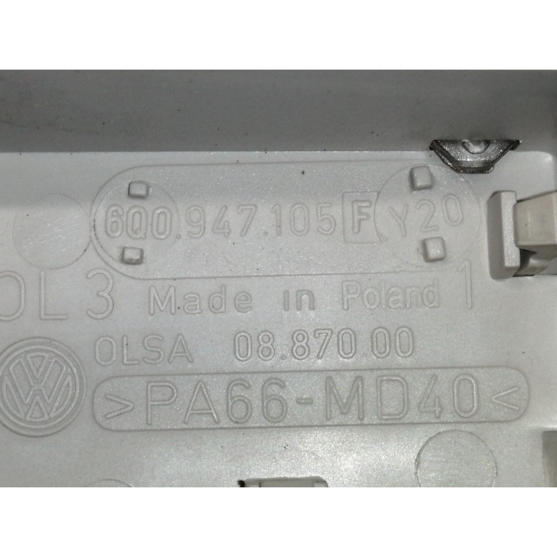 Recambio de luz interior para volkswagen caddy ka/kb (2c) comfortline referencia OEM IAM 6Q0947105F 0887000 