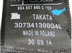 Recambio de cinturon seguridad trasero izquierdo para audi a1 sportback (8xa) attraction referencia OEM IAM 8X4857805C 8X4857805 2