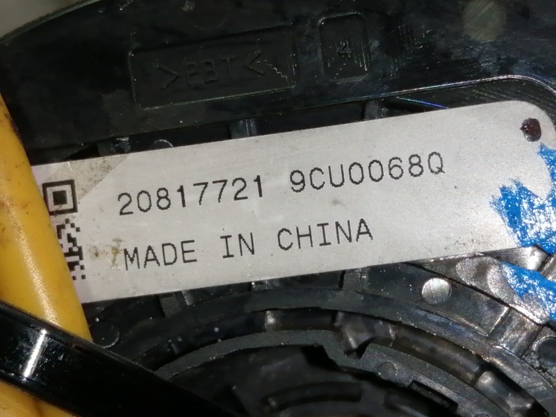 Recambio de anillo airbag para opel insignia sports tourer 2.0 16v cdti referencia OEM IAM 20817721 9CU0068Q / C68049XF 25849366