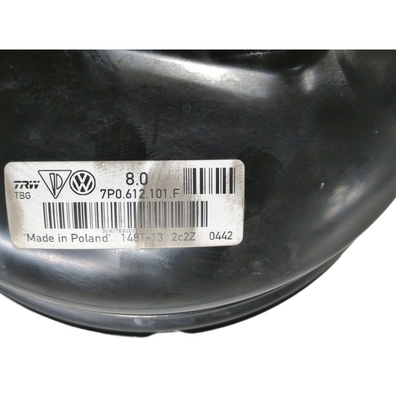 Recambio de servofreno para volkswagen touareg (7p5) v6 tdi bluemotion referencia OEM IAM 7P0612101F 147T13 2C2Z 0442 
