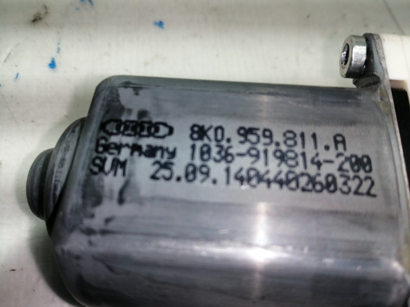 Recambio de elevalunas trasero derecho para audi a1 sportback (8xa) attraction referencia OEM IAM 8K0959811A 8X4839462A 