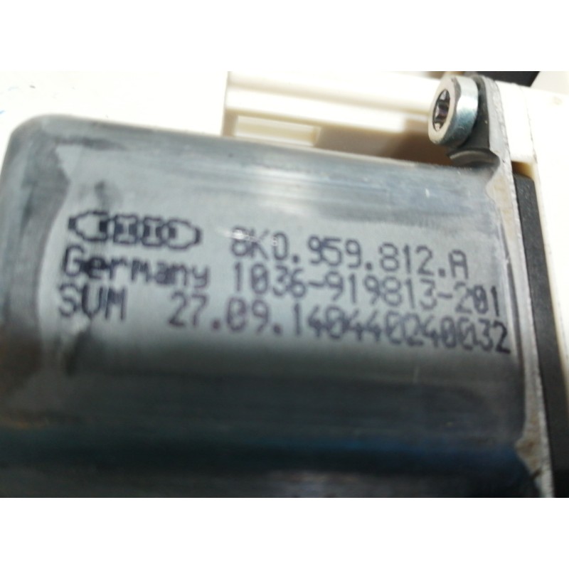 Recambio de elevalunas trasero izquierdo para audi a1 sportback (8xa) attraction referencia OEM IAM 8K0959812A 8X4839461A 