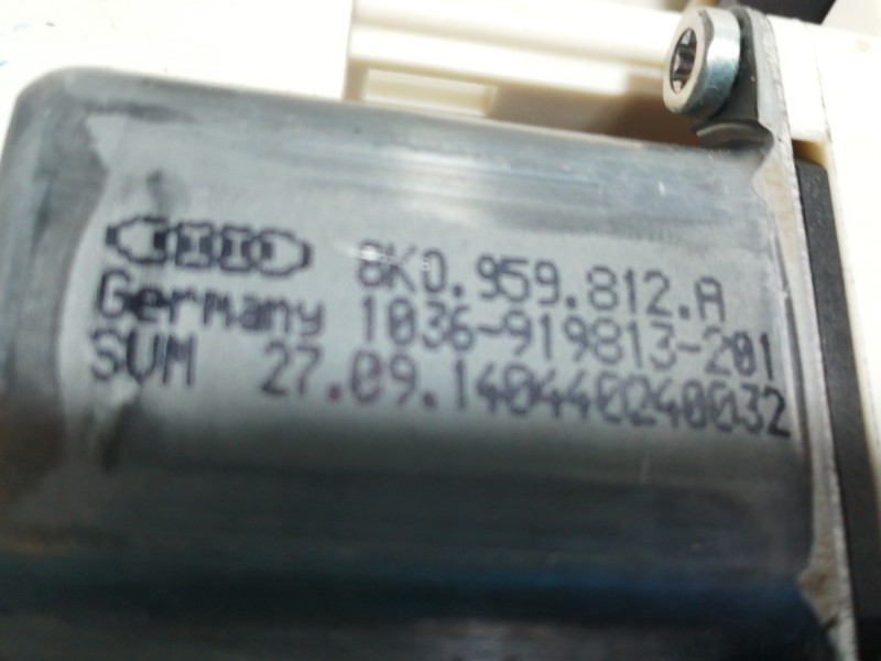 Recambio de elevalunas trasero izquierdo para audi a1 sportback (8xa) attraction referencia OEM IAM 8K0959812A 8X4839461A 