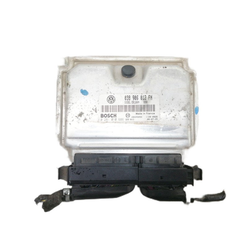 Recambio de centralita motor uce para seat toledo (1m2) 1.9 tdi referencia OEM IAM 038906012FN 0281010686 28SA5093 