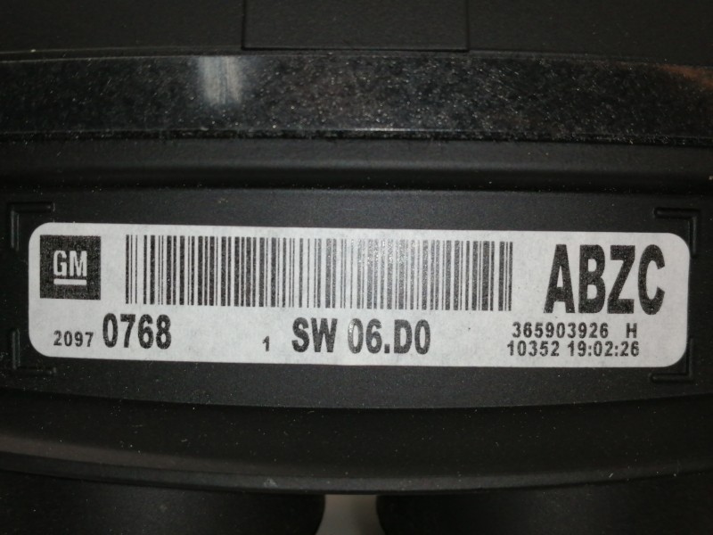 Recambio de cuadro instrumentos para opel insignia sports tourer 2.0 16v cdti referencia OEM IAM A2C53412146 20970768 365903926H