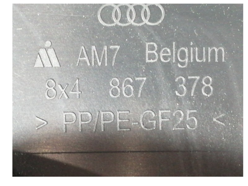 Recambio de guarnecido puerta trasera derecha para audi a1 sportback (8xa) attraction referencia OEM IAM 8X4868116 8X4867378 