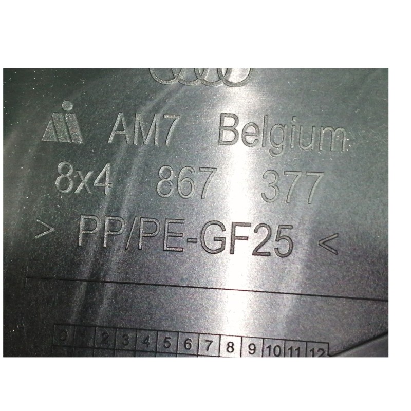 Recambio de guarnecido puerta trasera izquierda para audi a1 sportback (8xa) attraction referencia OEM IAM 8X4867377  