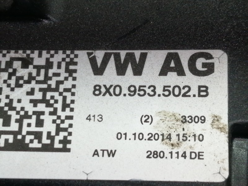 Recambio de mando multifuncion para audi a1 sportback (8xa) attraction referencia OEM IAM 8X0953501D 8X0953502B 