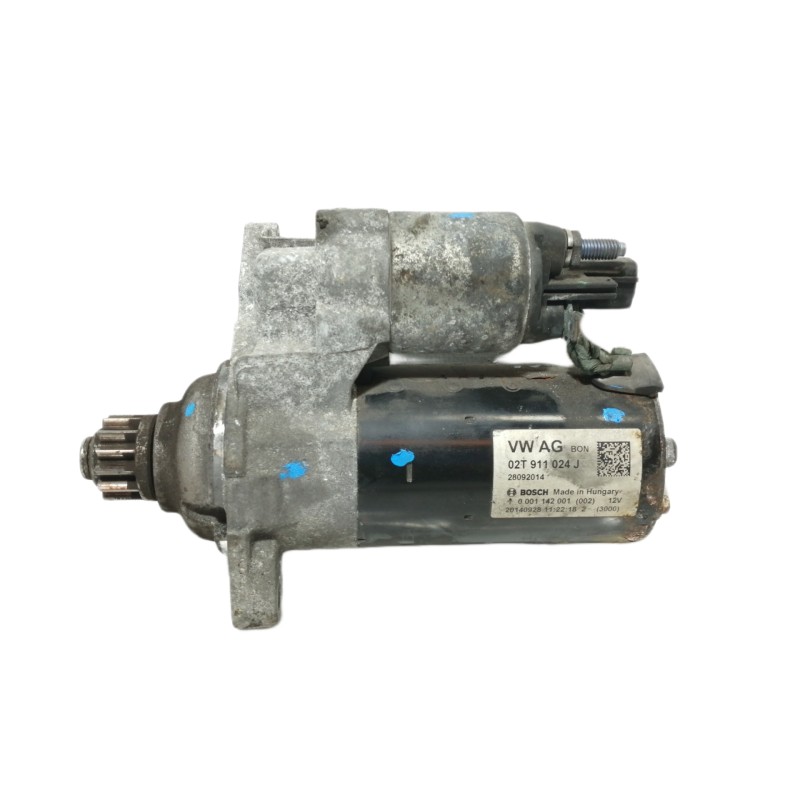 Recambio de motor arranque para audi a1 sportback (8xa) attraction referencia OEM IAM 02T911024J 28092014 