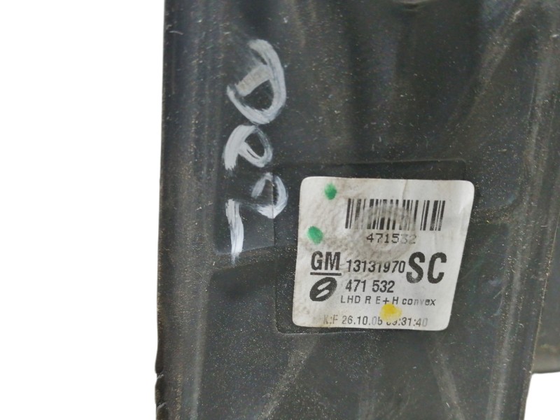 Recambio de retrovisor derecho para opel zafira b cosmo referencia OEM IAM 13131970 471532 ELECTRICO 5 PINES