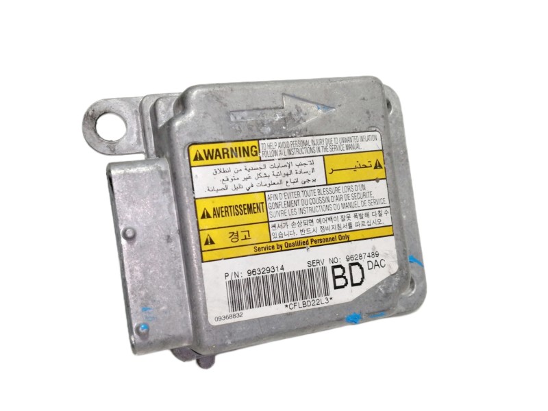 Recambio de centralita airbag para daewoo nubira berlina se (1999) referencia OEM IAM 96329314 96287489 
