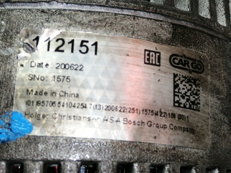 Recambio de alternador para ford mondeo berlina/familiar (fd) 1.8 turbodiesel referencia OEM IAM 112151  