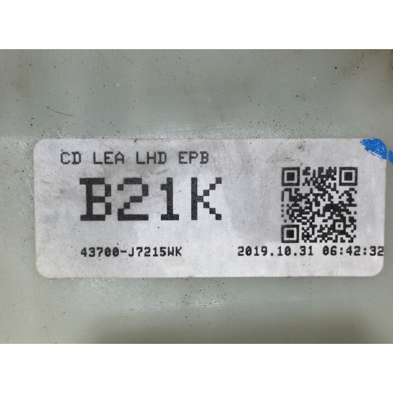 Recambio de palanca cambio para kia xceed business referencia OEM IAM 43700J7215WK  