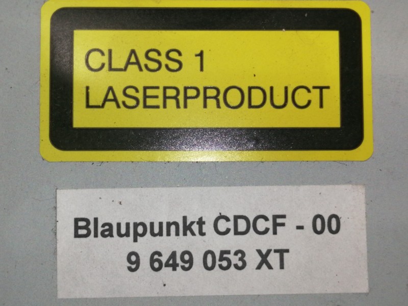 Recambio de sistema audio / radio cd para peugeot 307 cc (s1) 2.0 referencia OEM IAM 9649053XT BP905038613409 / 7607769650 815ID