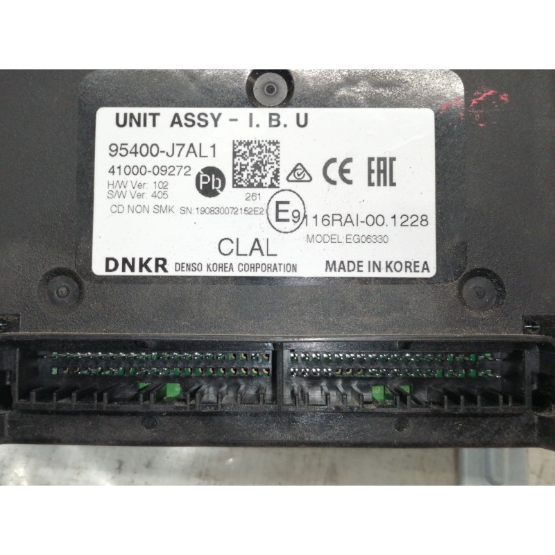 Recambio de modulo electronico para kia xceed business referencia OEM IAM 95400J7AL1 4100009272 EG06330 95400J7AL1 41000092721U 