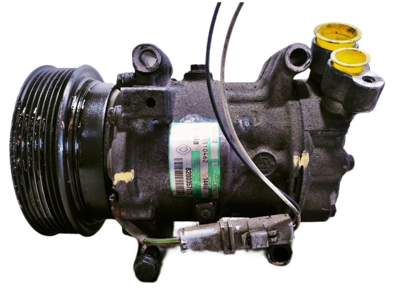 Recambio de compresor aire acondicionado para renault modus dynamique referencia OEM IAM 8200357173 01876510462 R134A 1446E SD6V