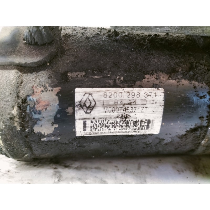 Recambio de motor arranque para renault modus dynamique referencia OEM IAM 8200298371 M000T45371ZT 