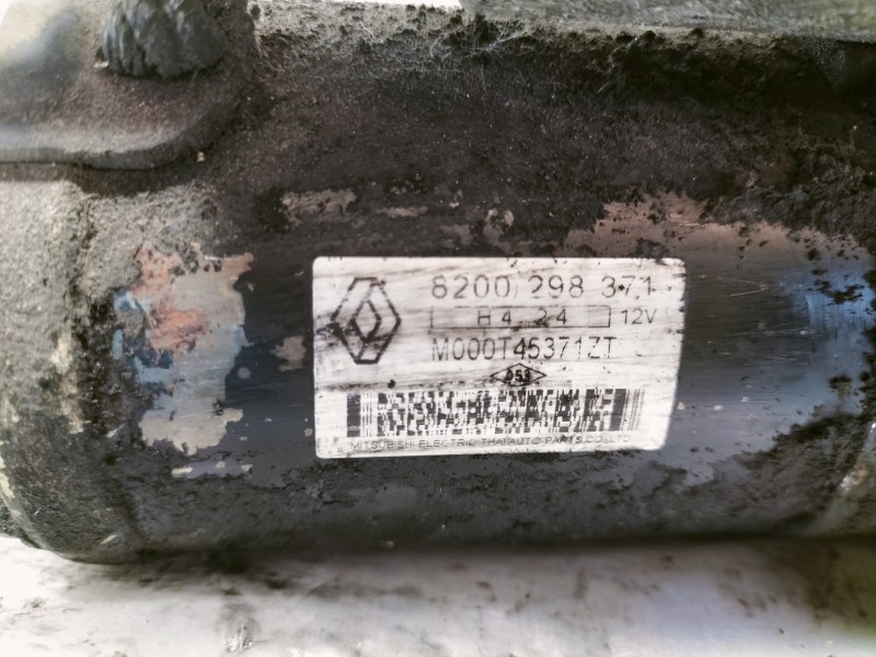 Recambio de motor arranque para renault modus dynamique referencia OEM IAM 8200298371 M000T45371ZT 