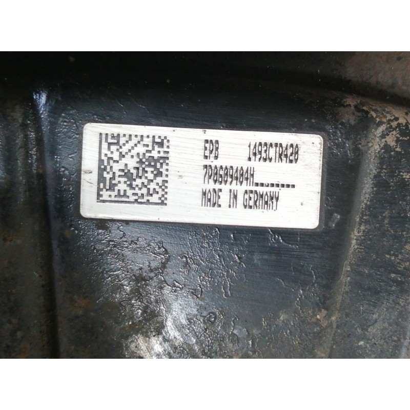 Recambio de mangueta trasera derecha para volkswagen touareg (7p5) v6 tdi bluemotion referencia OEM IAM 7P0609404H 1493CTR420 7P