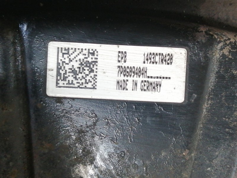 Recambio de mangueta trasera derecha para volkswagen touareg (7p5) v6 tdi bluemotion referencia OEM IAM 7P0609404H 1493CTR420 7P