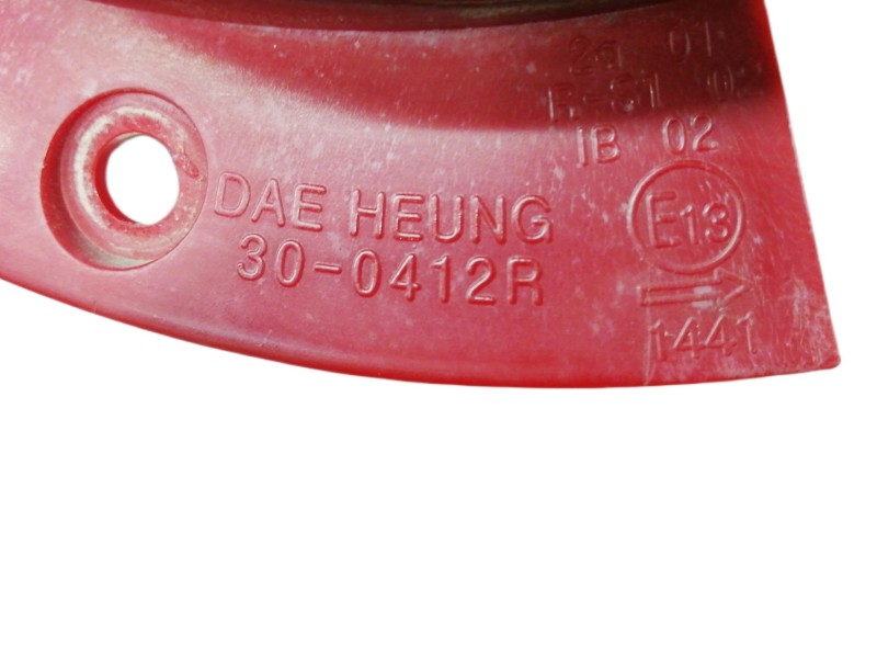 Recambio de piloto trasero derecho para chevrolet matiz s referencia OEM IAM 96590414  