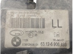Recambio de faro izquierdo para bmw serie 3 berlina (e46) 316i edition advance referencia OEM IAM 63126906493 5820100000  2