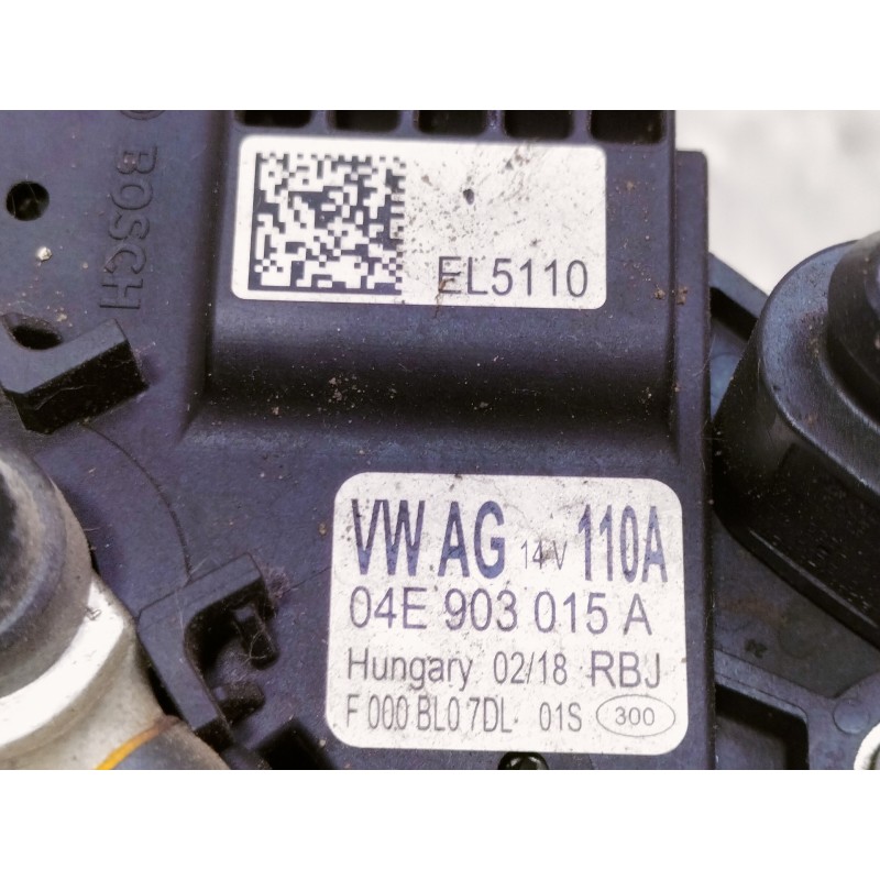 Recambio de alternador para seat leon (5f1) 1.2 tsi referencia OEM IAM 04E903015A EL5110 