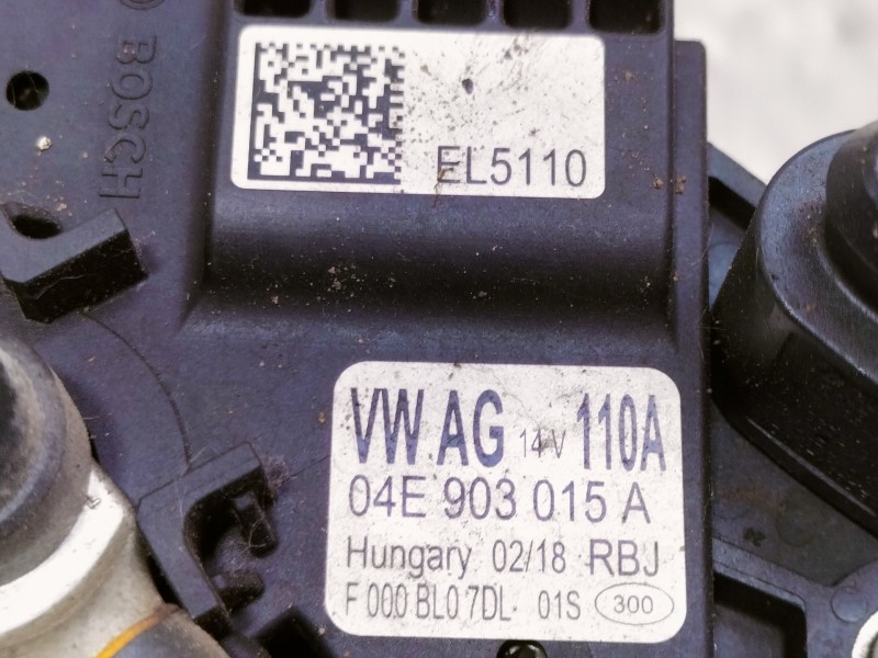 Recambio de alternador para seat leon (5f1) 1.2 tsi referencia OEM IAM 04E903015A EL5110 