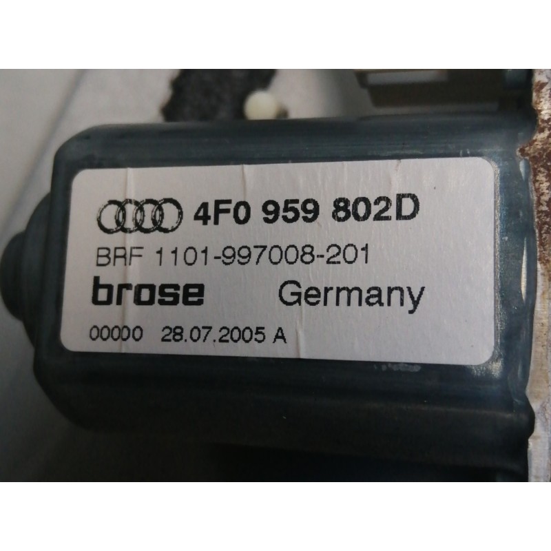 Recambio de puerta delantera derecha para audi a6 berlina (4f2) 2.4 referencia OEM IAM COMPLETA 4F0959802D 4F0959792F 