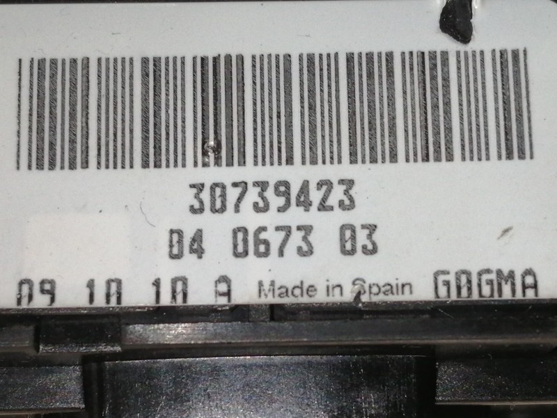 Recambio de mando luces para volvo s80 berlina 2.4 d momentum referencia OEM IAM 30739423 04067303 31443853
