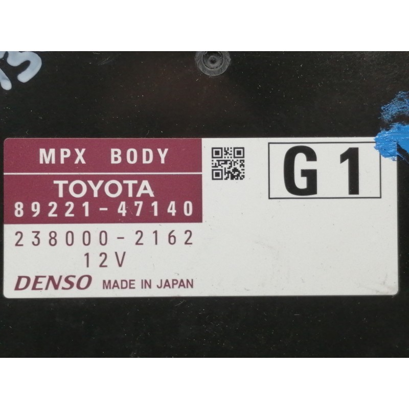 Recambio de modulo electronico para toyota prius (nhw30) advance referencia OEM IAM 8922147140 2380002162 8273047450A