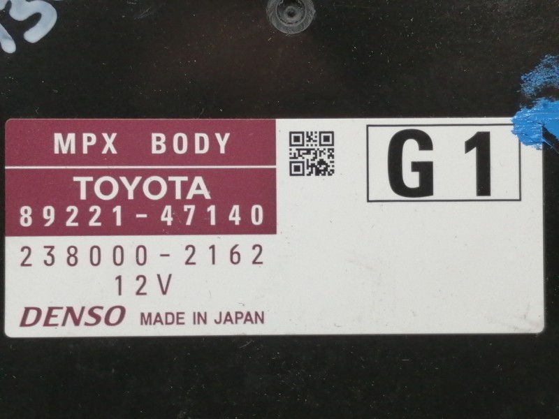 Recambio de modulo electronico para toyota prius (nhw30) advance referencia OEM IAM 8922147140 2380002162 8273047450A