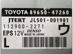 Recambio de centralita direccion para toyota prius (nhw30) advance referencia OEM IAM 8965047260 1129002271 / JL501001981 ESP 2