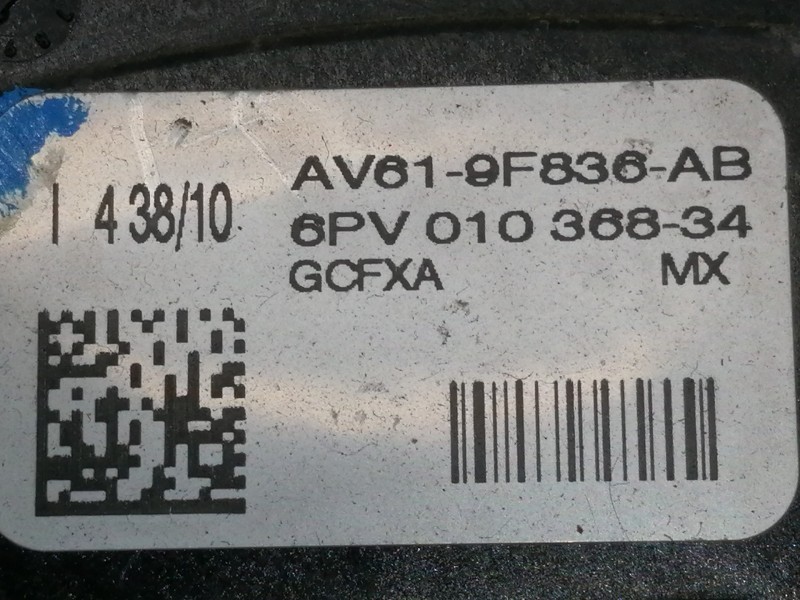 Recambio de potenciometro pedal para ford c-max titanium referencia OEM IAM AV619F836AB 6PV01036834 