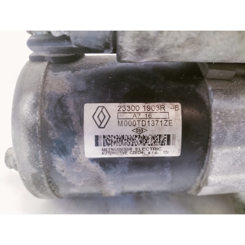 Recambio de motor arranque para dacia dokker access referencia OEM IAM 233001903R A716 M000TD1371ZE 