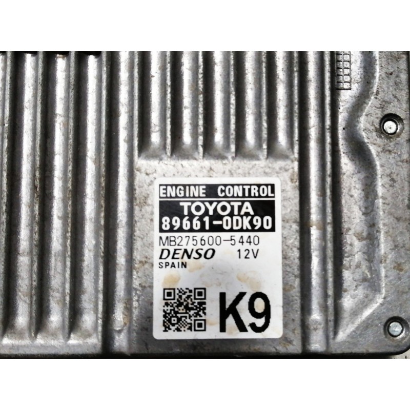 Recambio de centralita motor uce para toyota yaris active referencia OEM IAM 896610DK90 MB2756005440 