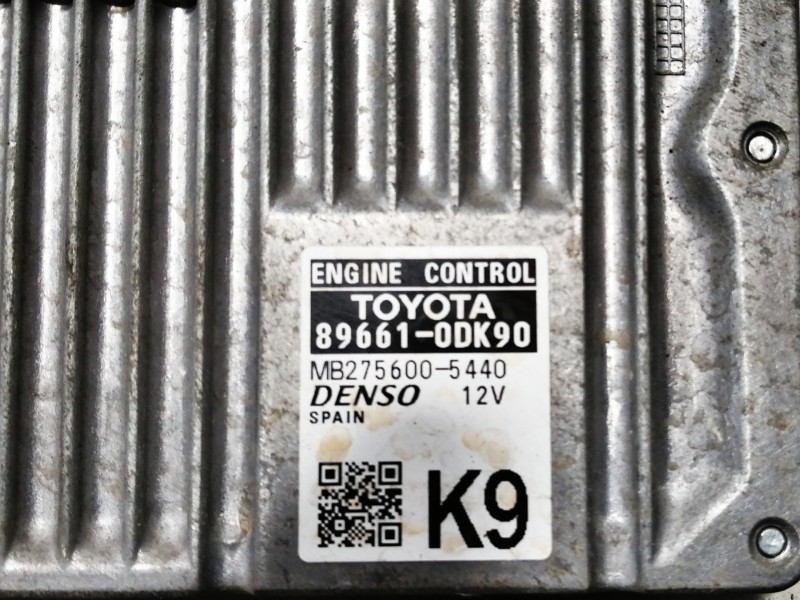 Recambio de centralita motor uce para toyota yaris active referencia OEM IAM 896610DK90 MB2756005440 