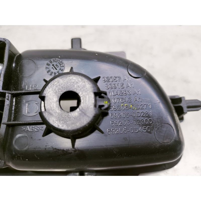 Recambio de cerradura puerta trasera izquierda para toyota yaris active referencia OEM IAM 02014120F2 89915A1 