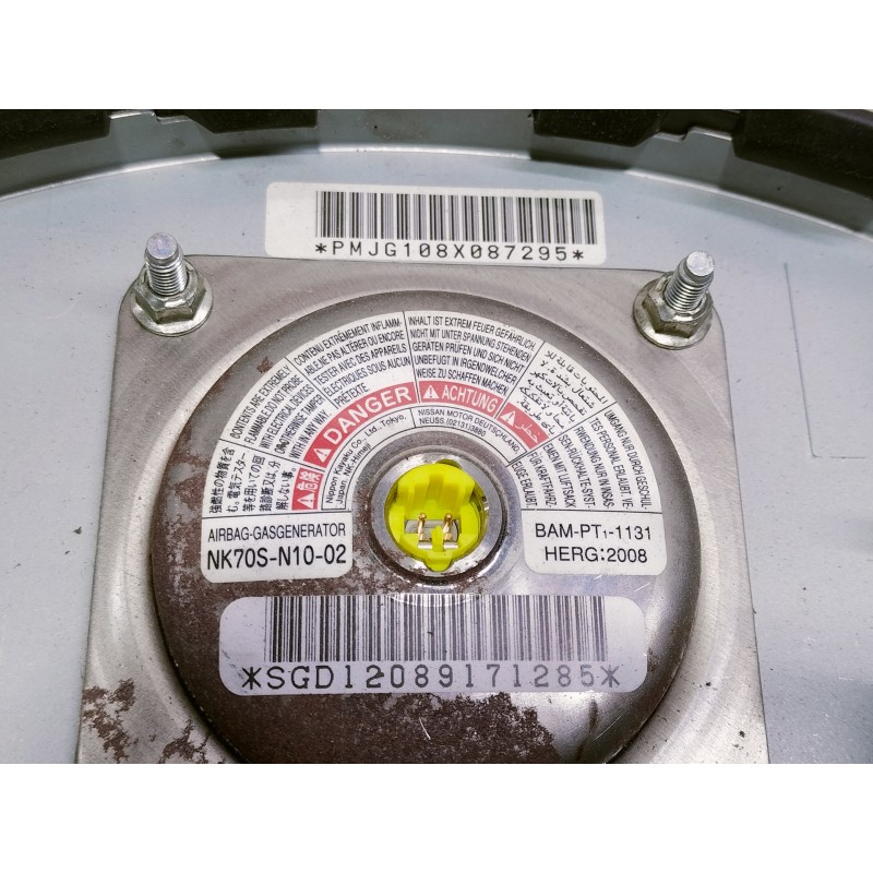 Recambio de airbag delantero izquierdo para nissan x-trail (t31) le referencia OEM IAM NK70SN1002  
