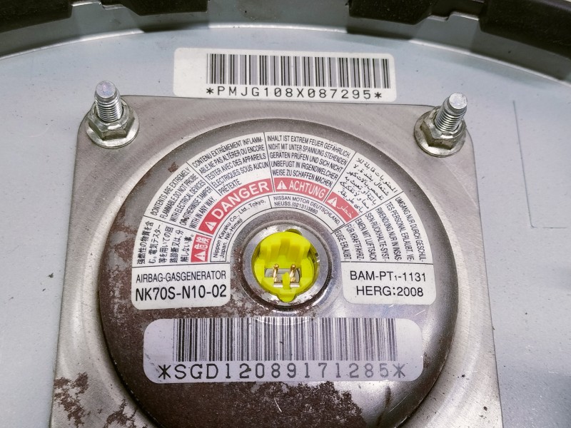 Recambio de airbag delantero izquierdo para nissan x-trail (t31) le referencia OEM IAM NK70SN1002  