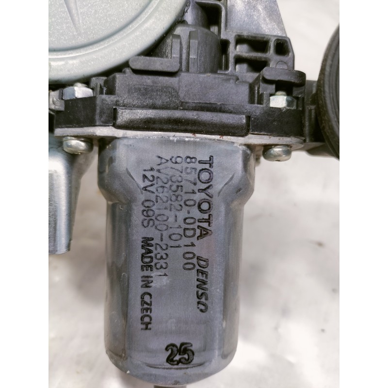 Recambio de elevalunas delantero derecho para toyota yaris active referencia OEM IAM 857100D100 973582101 ELECTRICO