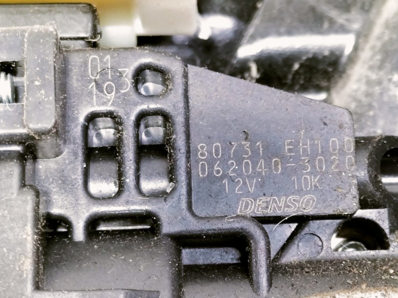 Recambio de elevalunas delantero izquierdo para nissan x-trail (t31) le referencia OEM IAM 80775JG 80731EH100 ELÉCTRICO 6 CABLES