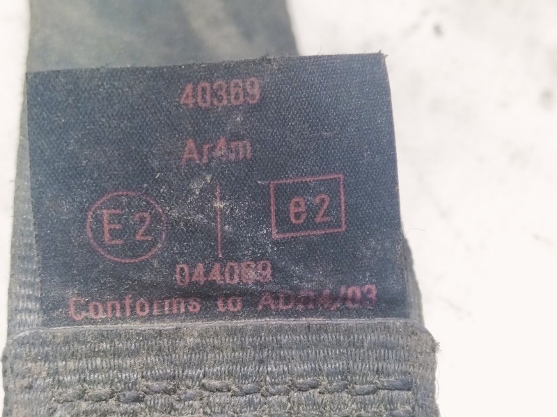 Recambio de cinturon seguridad trasero izquierdo para peugeot partner (s2) combi pro referencia OEM IAM 40369 044069 