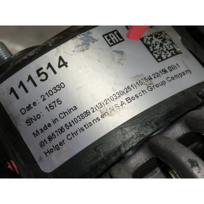 Recambio de alternador para opel astra g berlina comfort referencia OEM IAM 111514 1575 